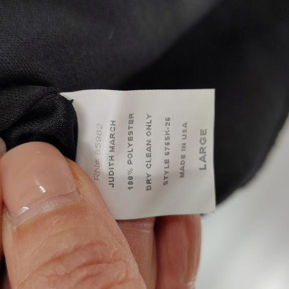 Anthropologie Judith March cream brocade lace overlay mini skirt size large - Picture 6 of 7